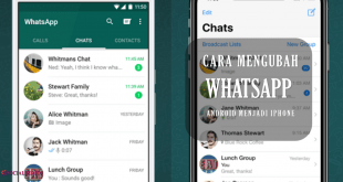Cara Mengubah WhatsApp Android Menjadi Iphone