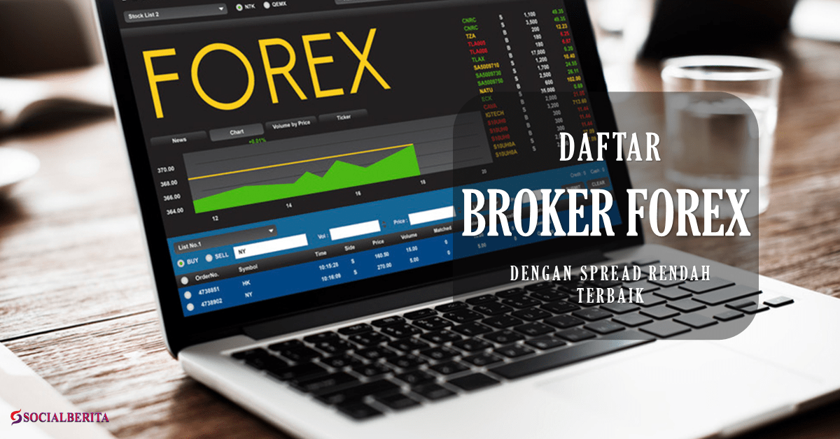 broker forex spread paling rendah
