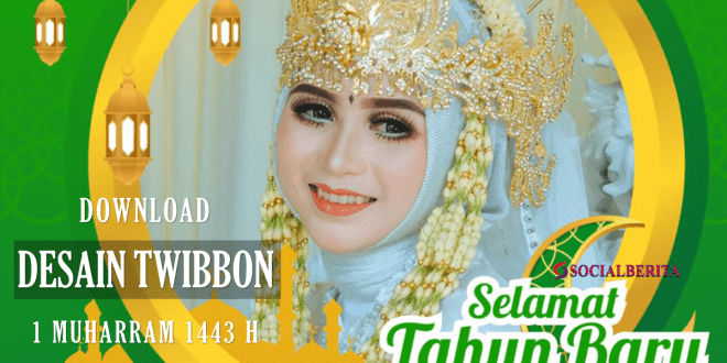 Download Desain Twibbon 1 Muharram 1443 hijriah