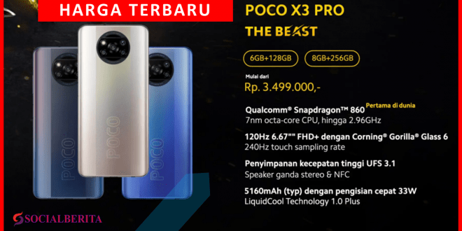 Ini Harga POCO X3 Pro Terbaru dan Spesifikasinya